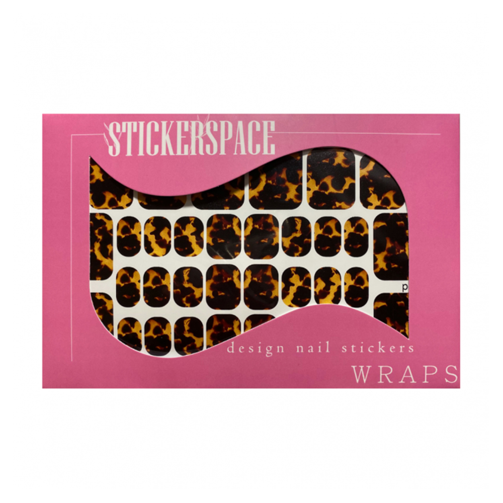 Наліпки для дизайну нігтів StickersSpace Leo Pedi (53112)