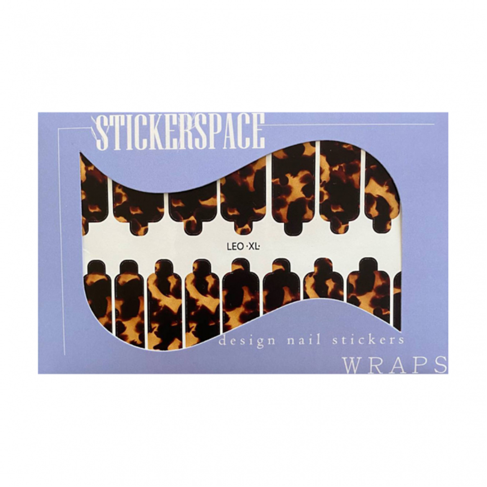 Наліпки для дизайну нігтів StickersSpace Leo XL (104112)